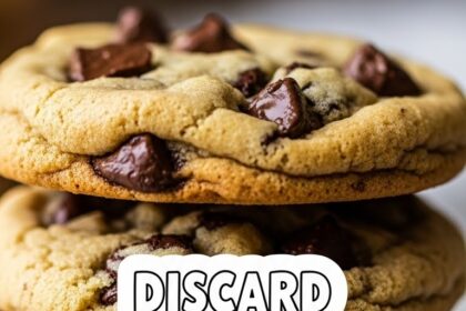Discard Sourdough Chocolate Chip Cookies
