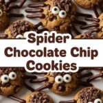 Spider Chocolate Chip Cookies