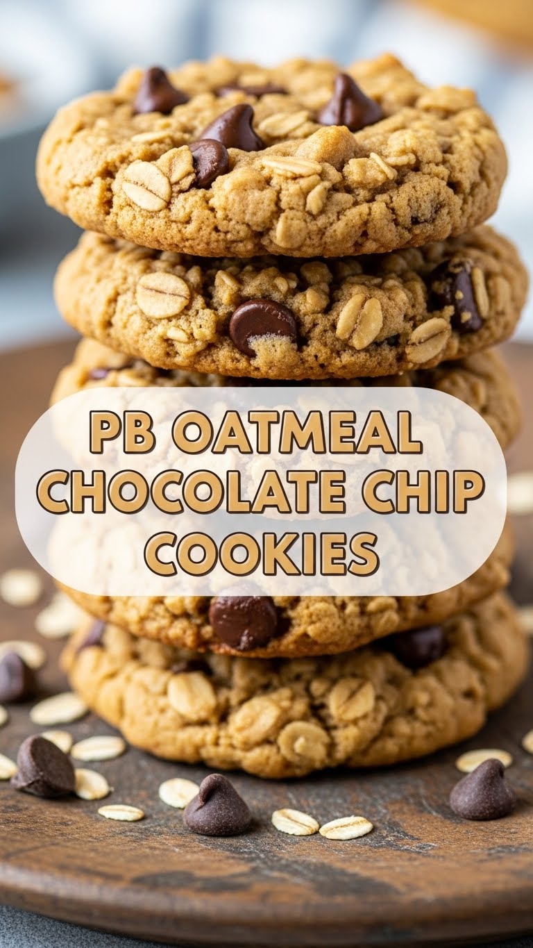 Pb Oatmeal Chocolate Chip Cookies