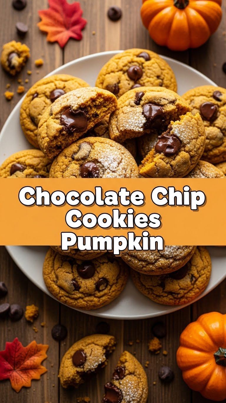 Chocolate Chip Cookies Pumpkin