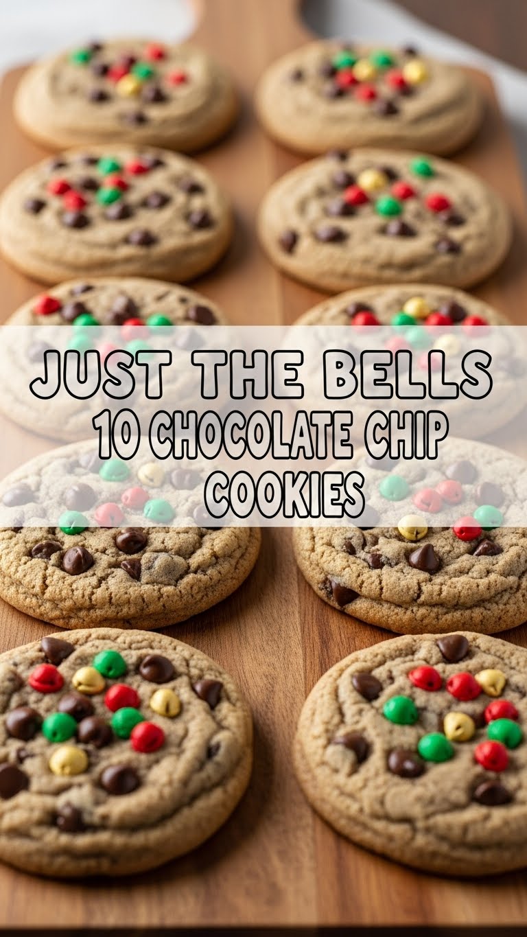 Just The Bells 10 Chocolate Chip Cookies