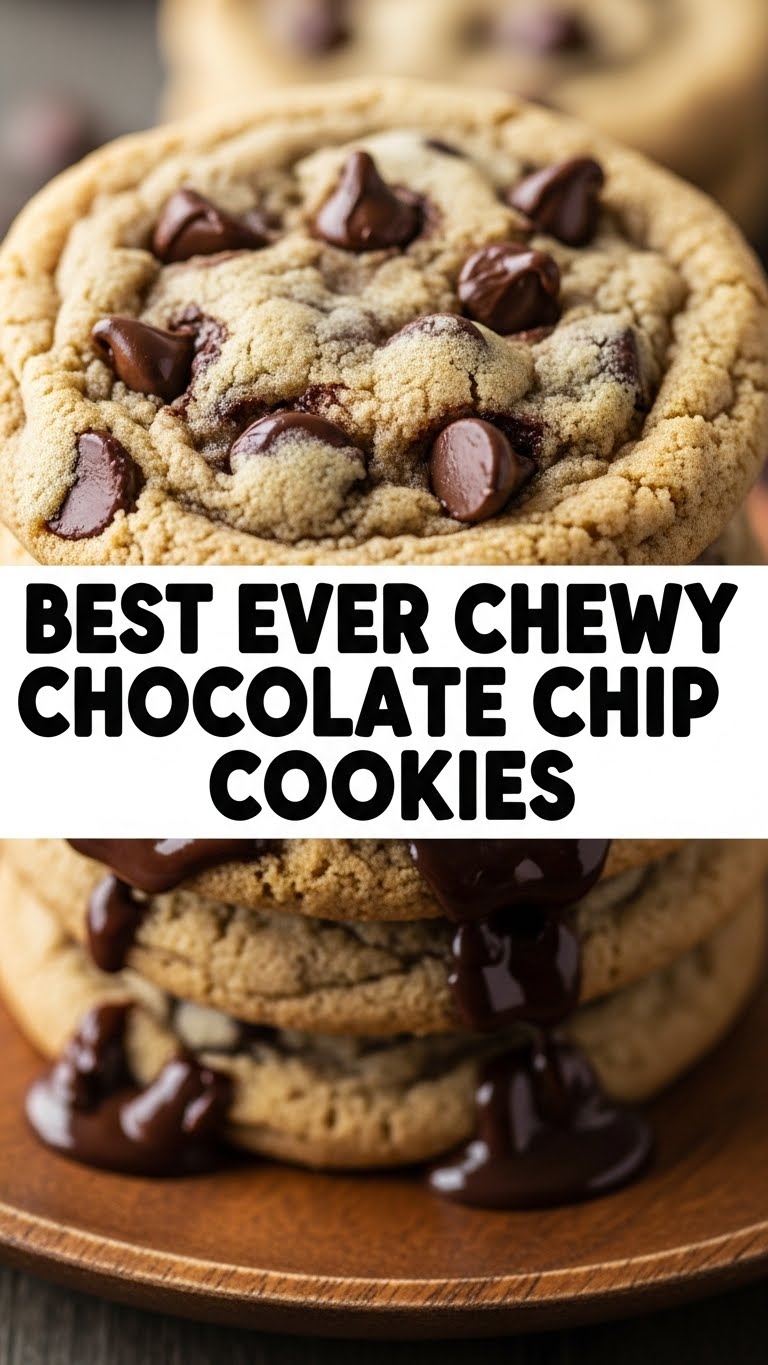 Best Ever Chewy Chocolate Chip Cookies