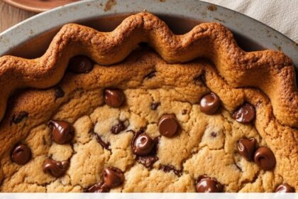 Chocolate Chip Cookies Pie