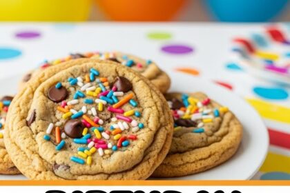 Birthday Chocolate Chip Cookies