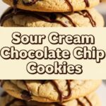 Sour Cream Chocolate Chip Cookies