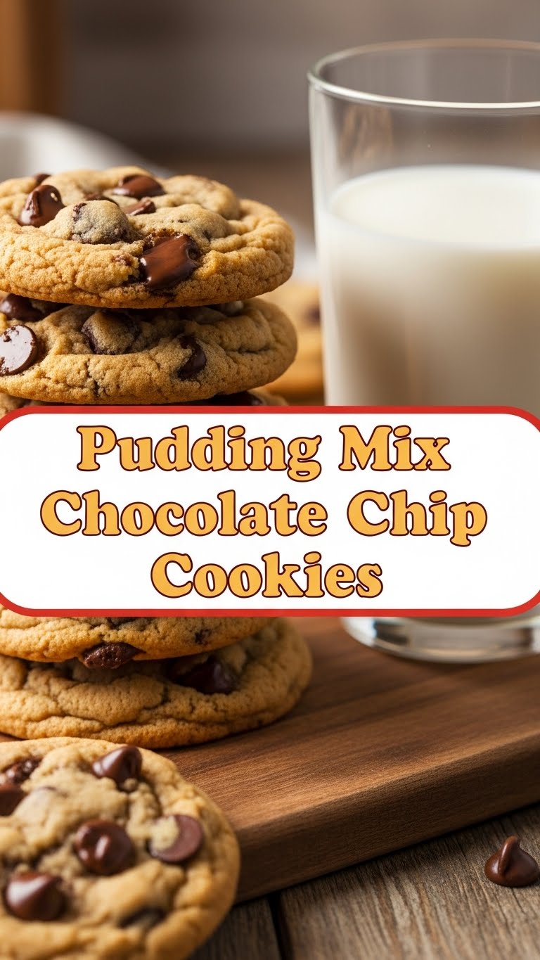 Pudding Mix Chocolate Chip Cookies