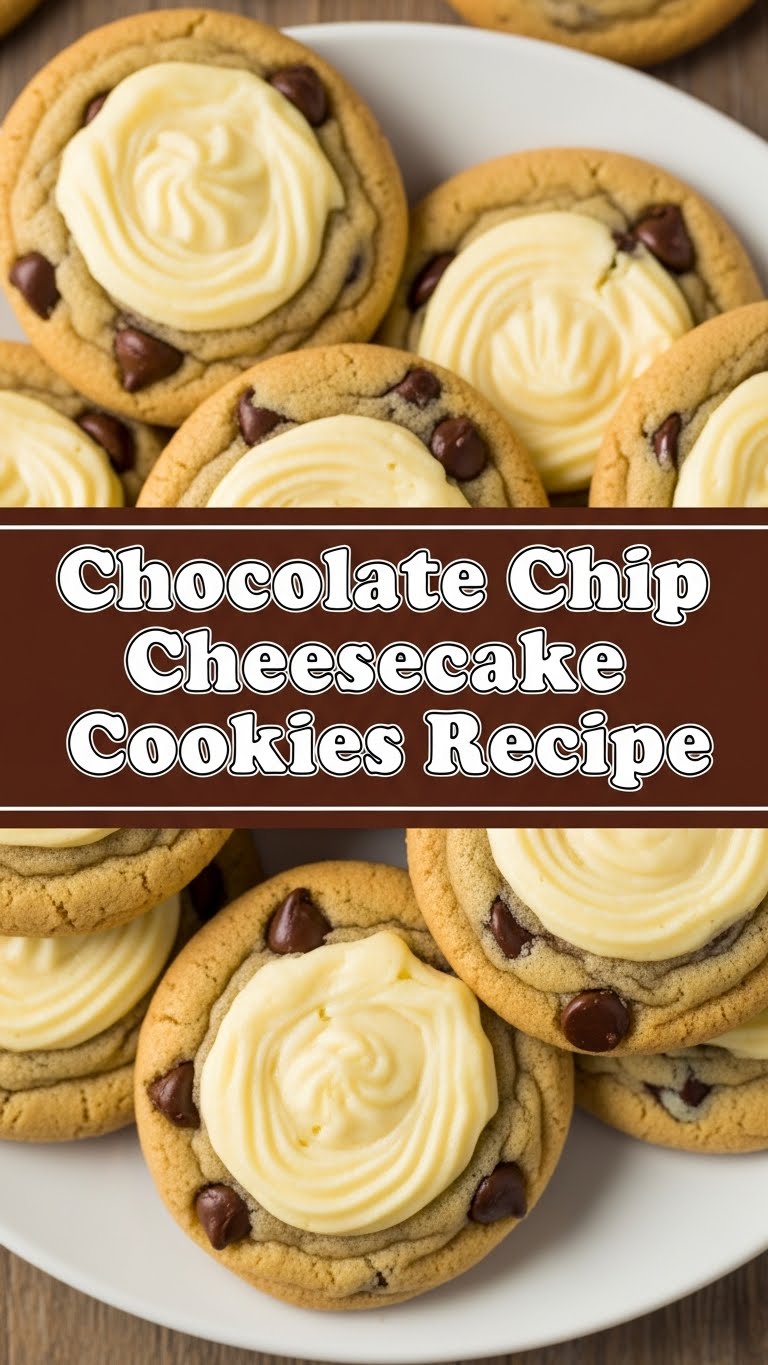 Chocolate Chip Cheesecake Cookies Recipe