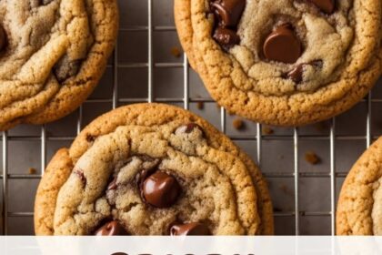 Crispy Chocolate Chip Cookies