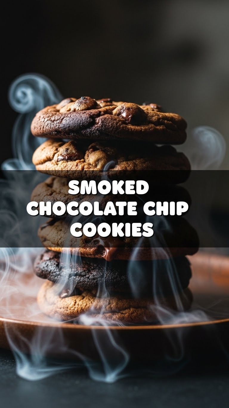 Smoked Chocolate Chip Cookies