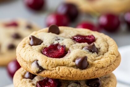 Chocolate Chip Cherry Cookies