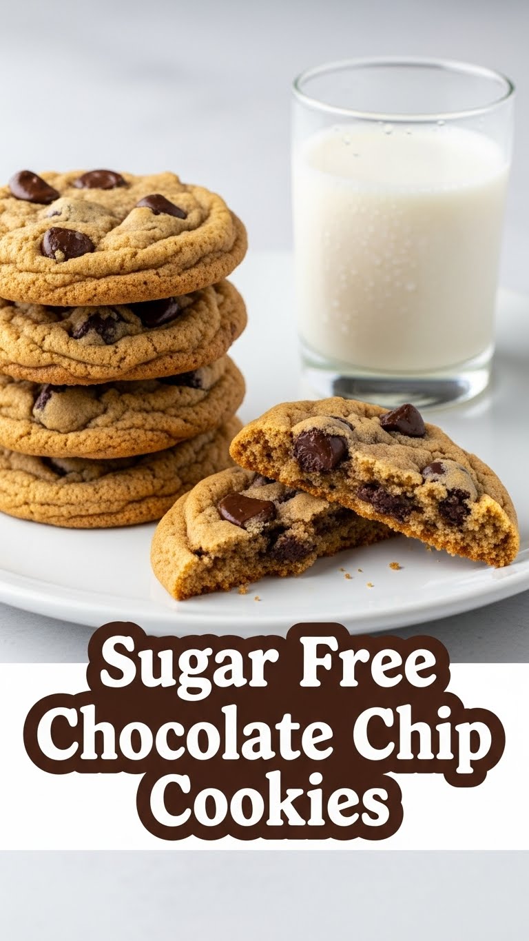 Sugar Free Chocolate Chip Cookies