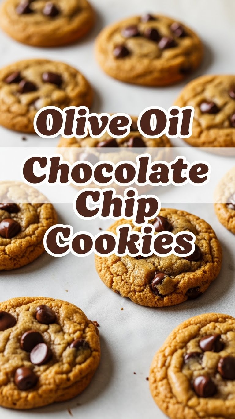 Olive Oil Chocolate Chip Cookies