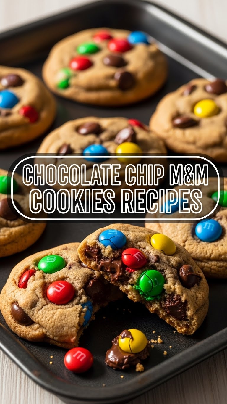 Chocolate Chip M&M Cookies Recipes