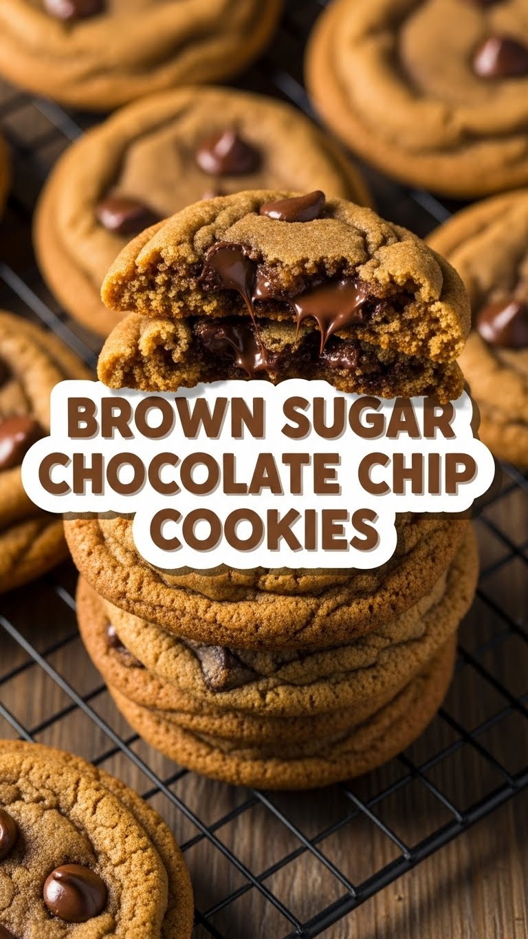 Brown Sugar Chocolate Chip Cookies