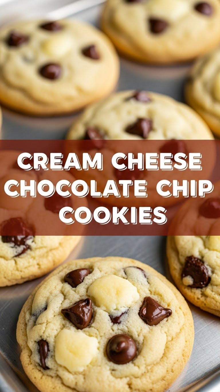 Cream Cheese Chocolate Chip Cookies
