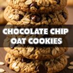 Chocolate Chip Oat Cookies