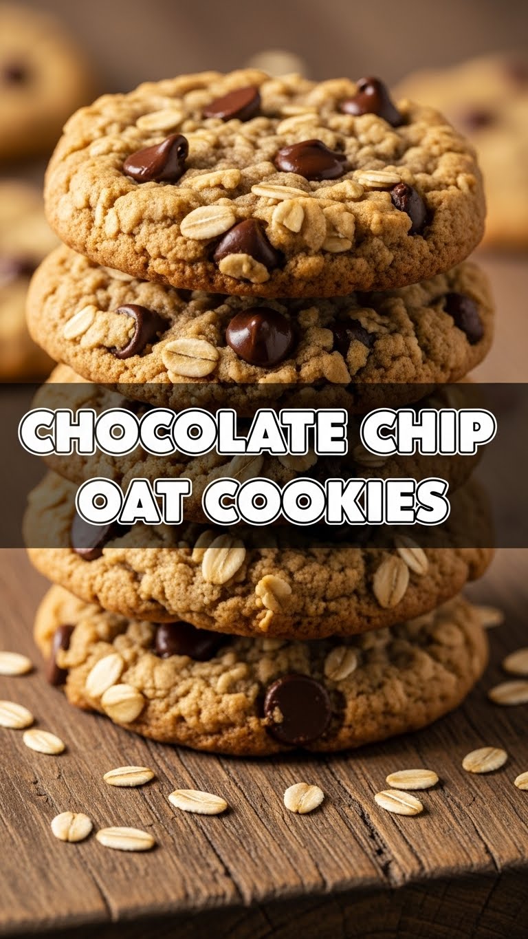 Chocolate Chip Oat Cookies