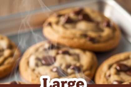 Large Chocolate Chip Cookies