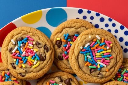 Sprinkle Chocolate Chip Cookies