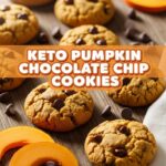 Keto Pumpkin Chocolate Chip Cookies