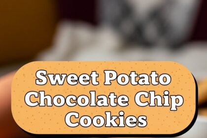 Sweet Potato Chocolate Chip Cookies