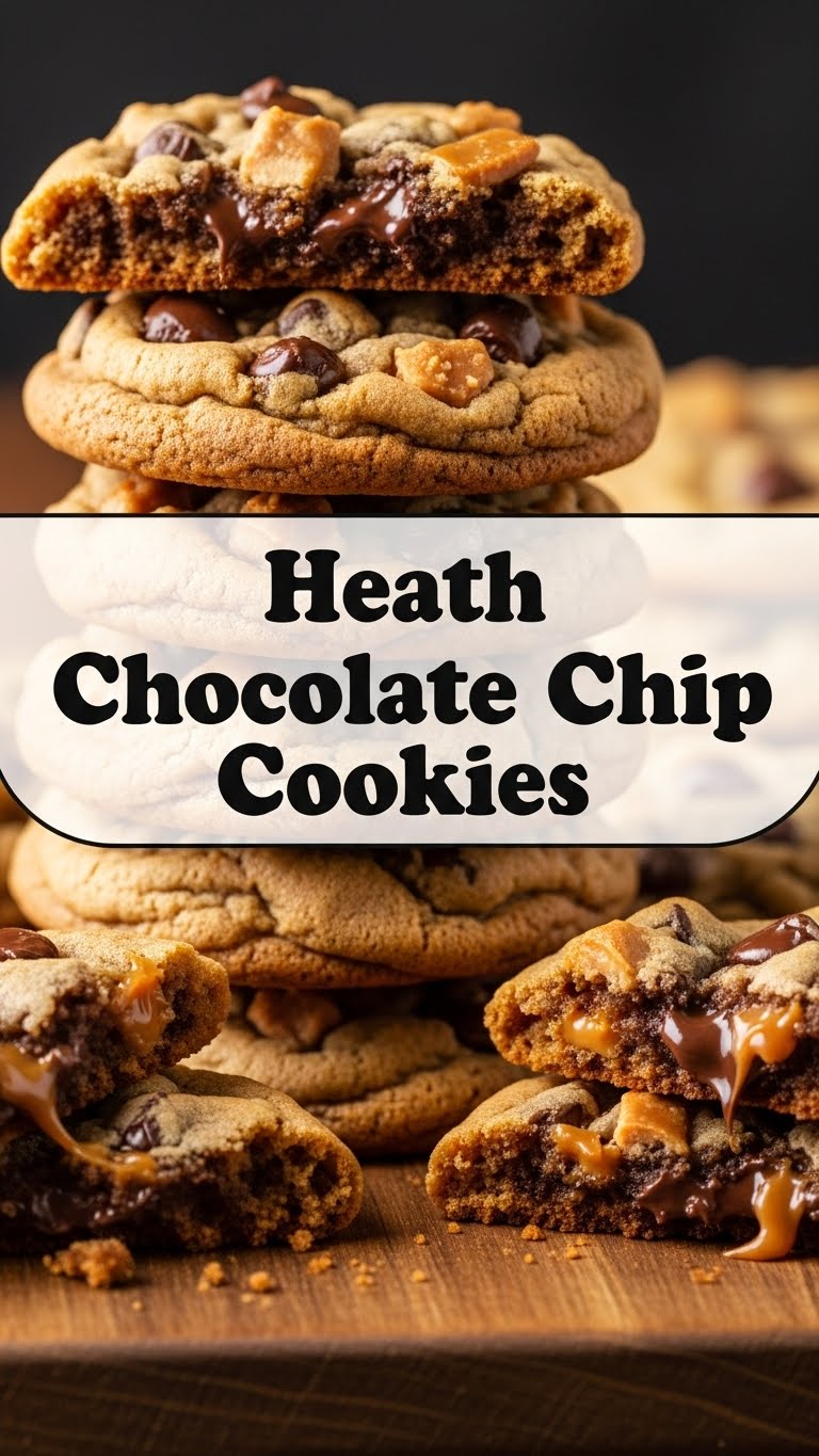 Heath Chocolate Chip Cookies