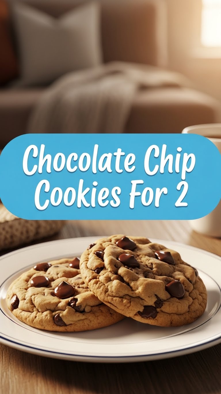 Chocolate Chip Cookies For 2