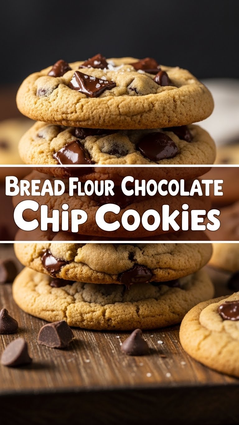 Bread Flour Chocolate Chip Cookies