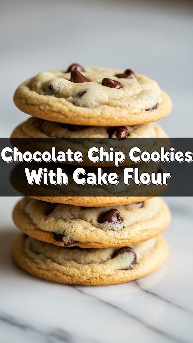 Chocolate Chip Cookies With Cake Flour