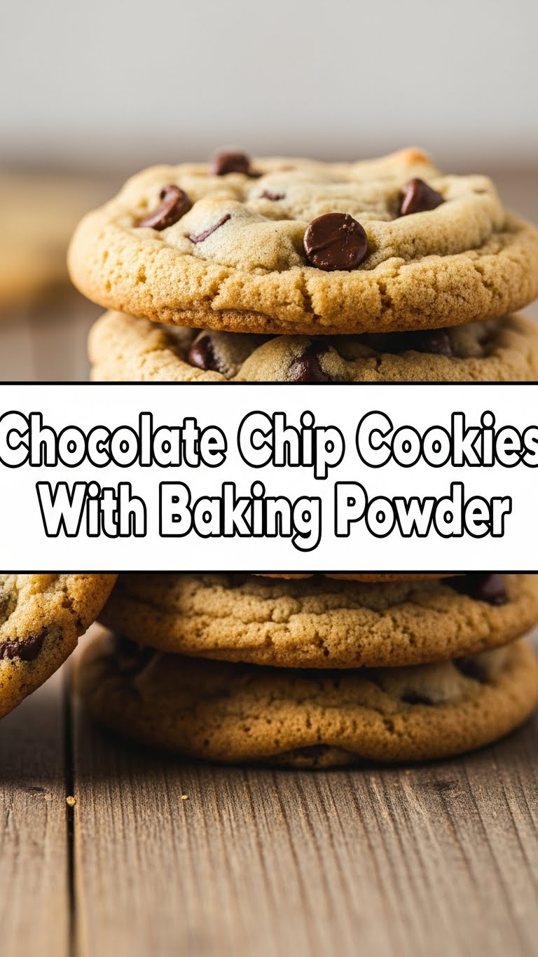 Chocolate Chip Cookies With Baking Powder