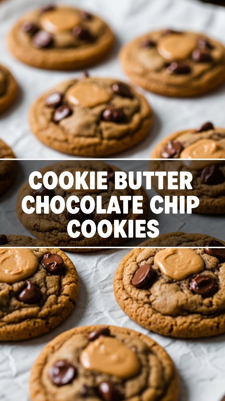 Cookie Butter Chocolate Chip Cookies