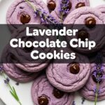 Lavender Chocolate Chip Cookies