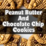 Peanut Butter And Chocolate Chip Cookies