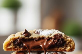 Gooey Chocolate Chip Cookies