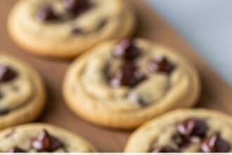 Chocolate Chip Pan Cookies