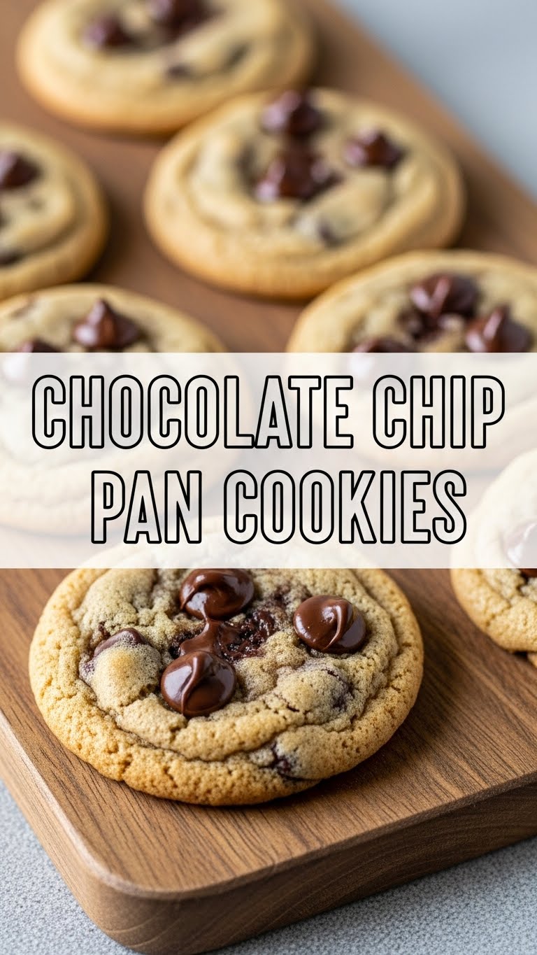 Chocolate Chip Pan Cookies