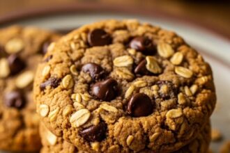 Sourdough Oatmeal Chocolate Chip Cookies