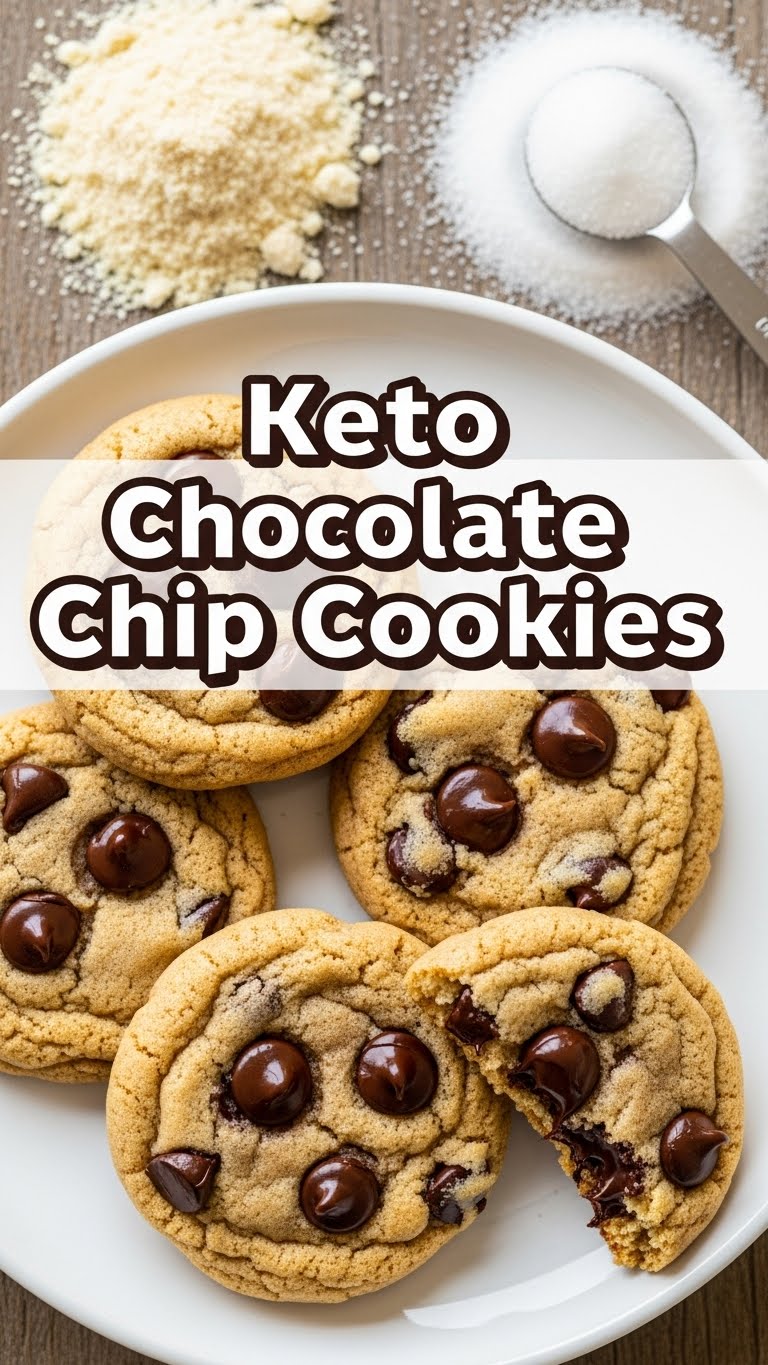 Keto Chocolate Chip Cookies