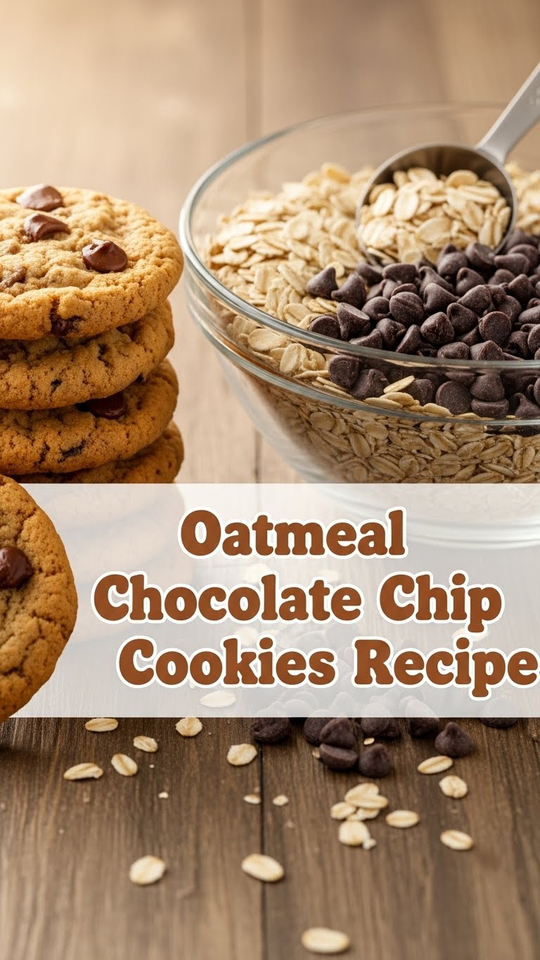 Oatmeal Chocolate Chip Cookies Recipe