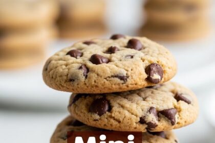 Mini Chocolate Chip Cookies