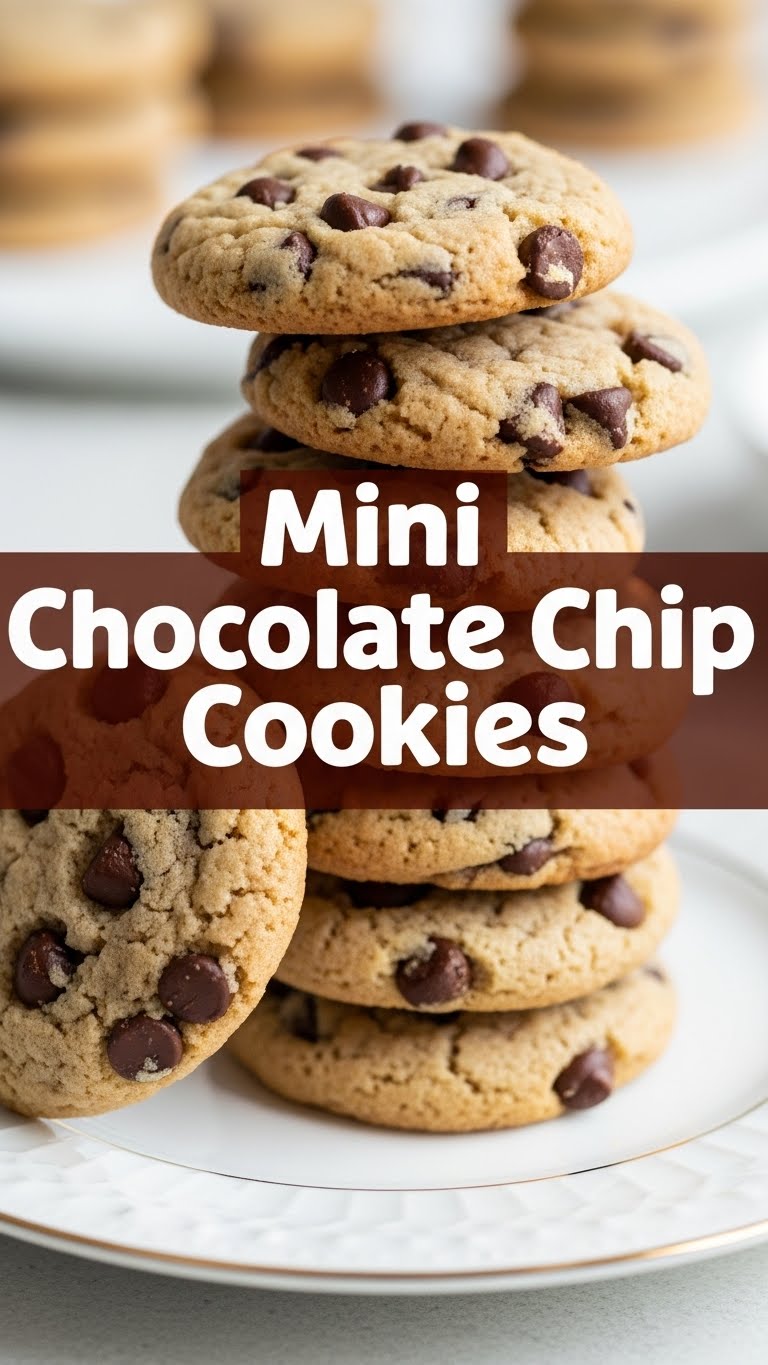 Mini Chocolate Chip Cookies