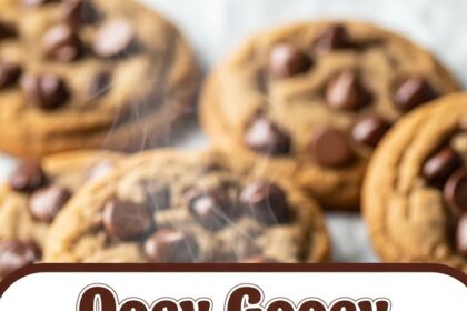 Ooey Gooey Chocolate Chip Cookies
