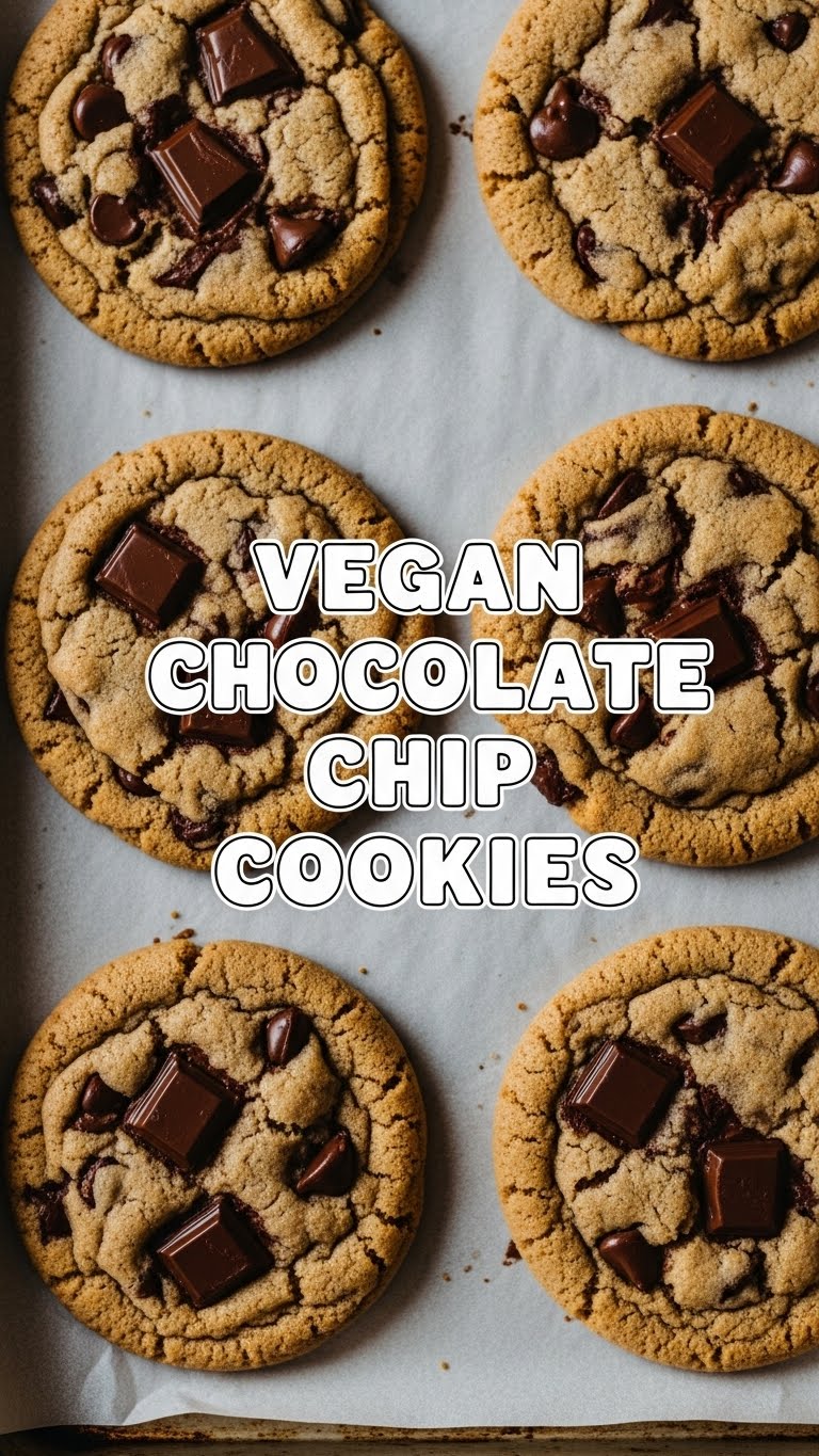 Vegan Chocolate Chip Cookies