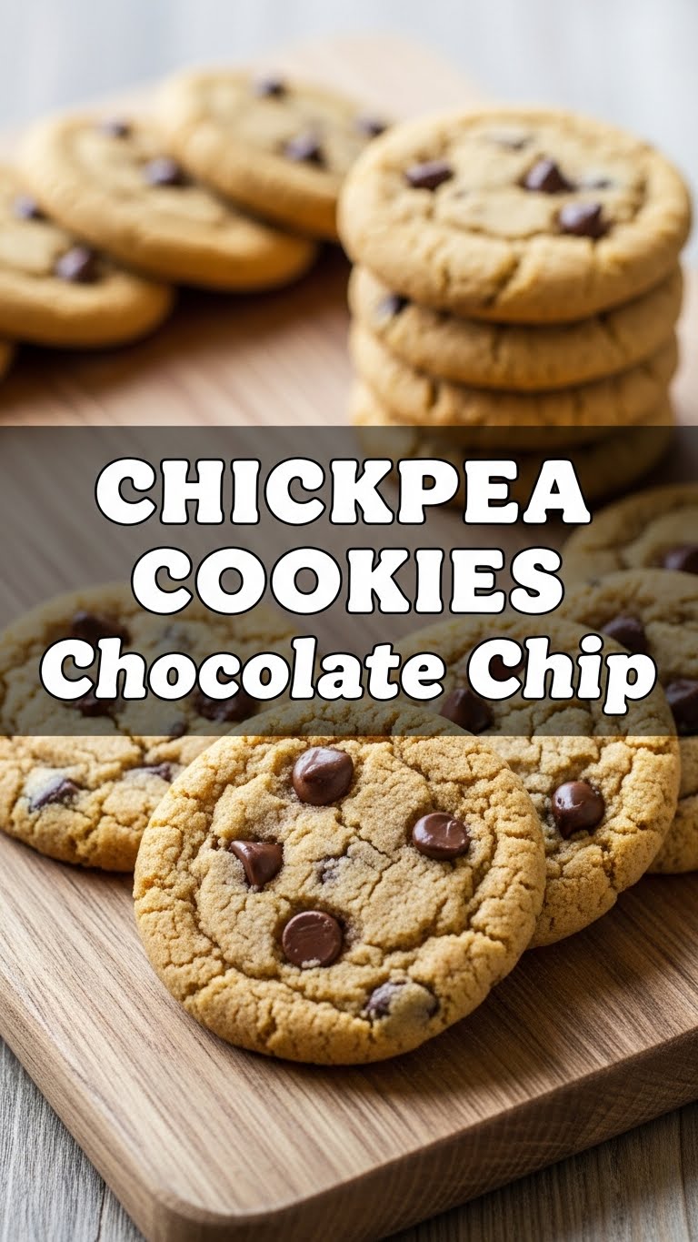 Chickpea Cookies Chocolate Chip