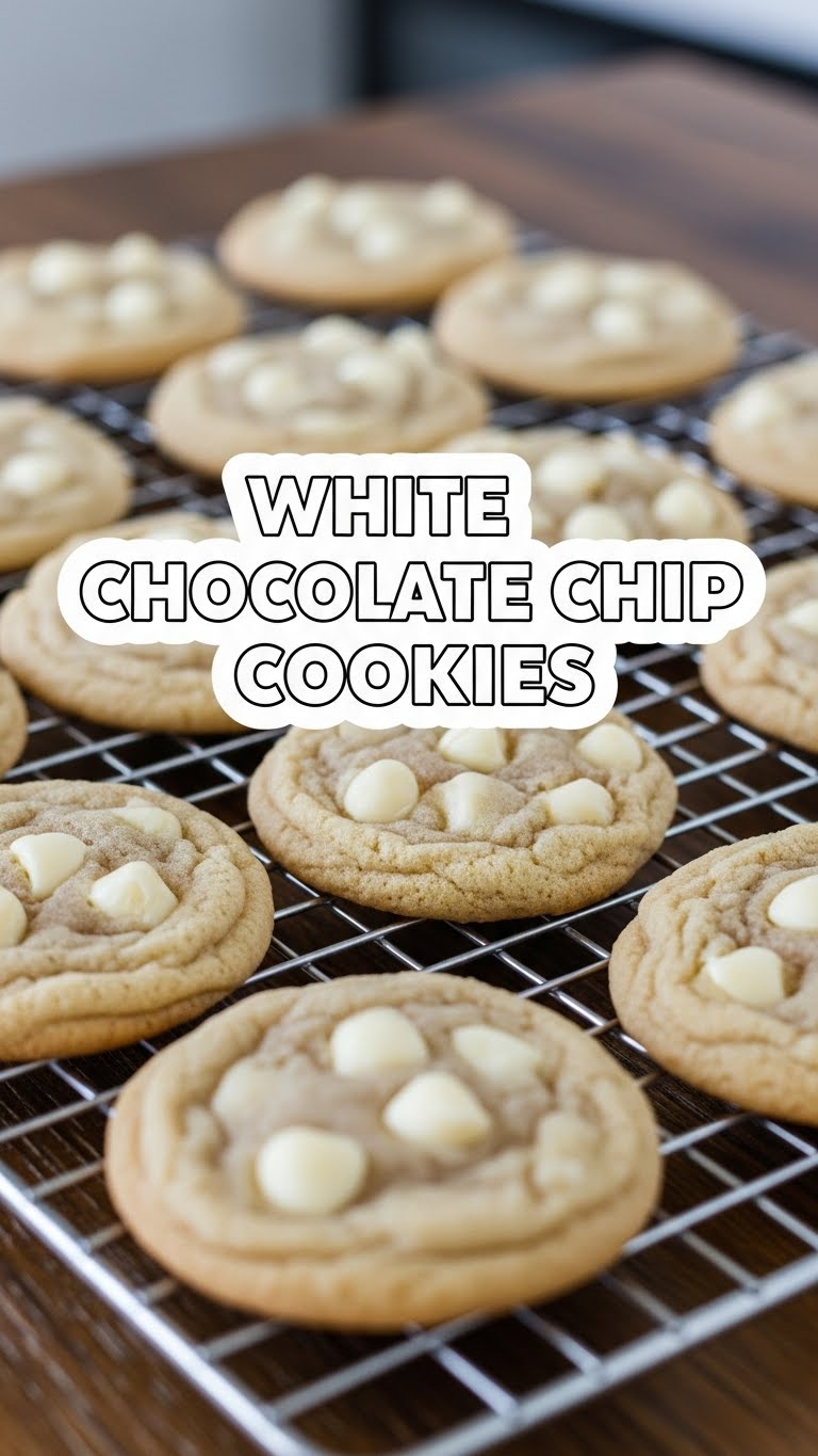White Chocolate Chip Cookies