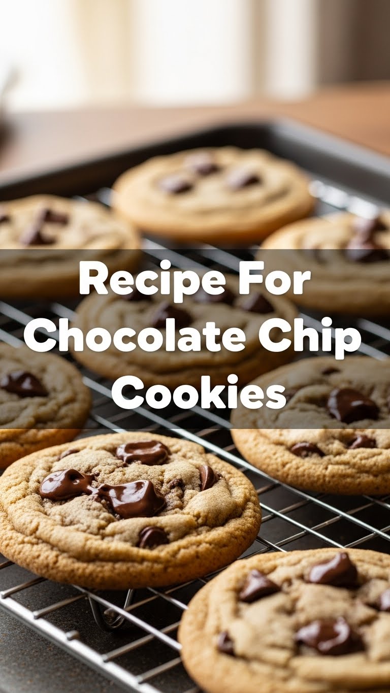 Recipe For Chocolate Chip Cookies