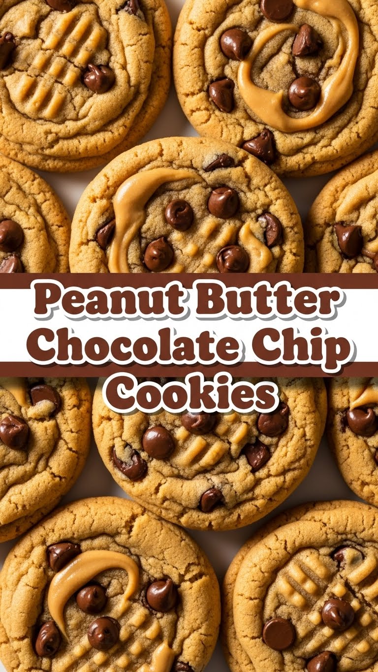 Peanut Butter Chocolate Chip Cookies