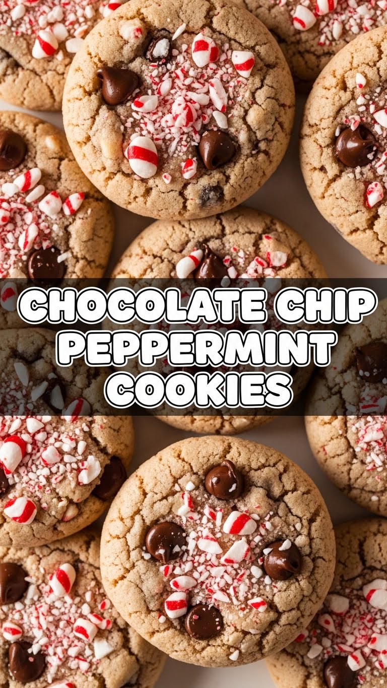 Chocolate Chip Peppermint Cookies