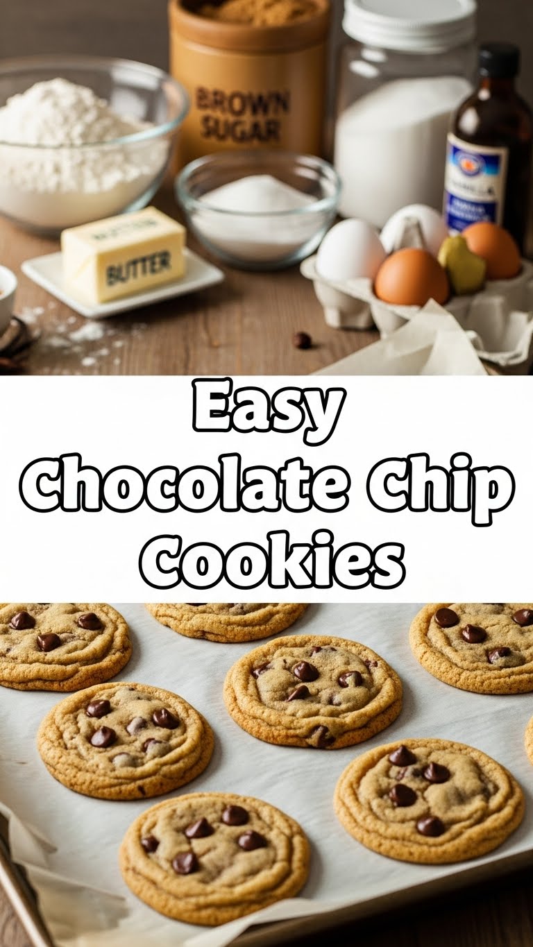 Easy Chocolate Chip Cookies