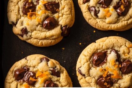 Orange Chocolate Chip Cookies